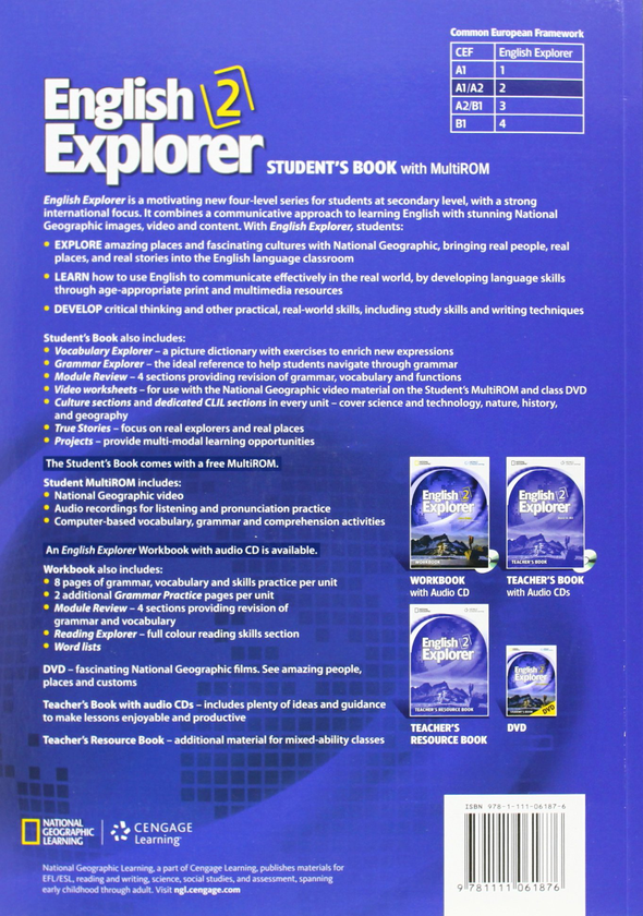 Паперова книга «English Explorer 2 with MultiROM: Explore, Learn, Develop», автор Гелен Стівенсон - фото №1