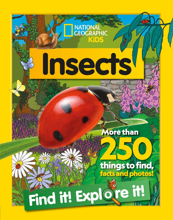 Бумажная книга «Insects Find it! Explore it! » - фото №1