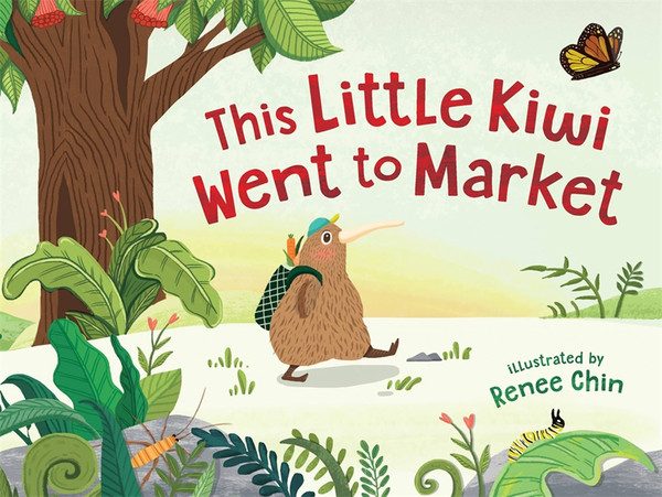 Паперова книга «This Little Kiwi Went to Market», автор Рені Чін - фото №1