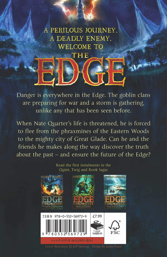 Бумажная книга «The Edge Chronicles 10: The Immortals», авторов Пол Стюарт, Крис Ридделл - фото №1
