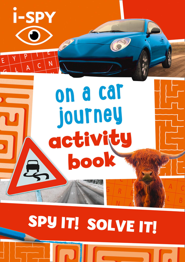 Бумажная книга «i-SPY On a Car Journey Activity Book» - фото №1
