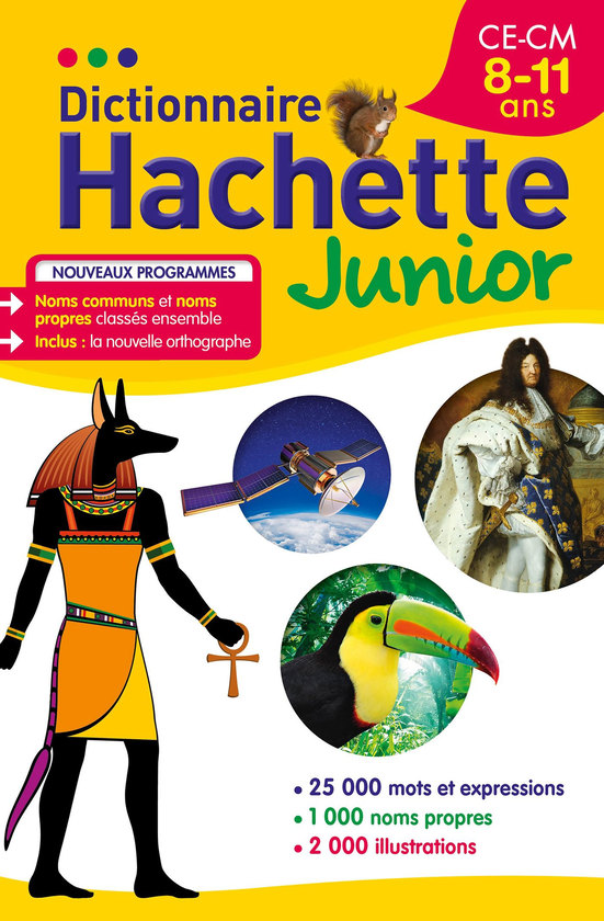 Бумажная книга «Dictionnaire Hachette junior - Ce-CM 8-11 ans » - фото №1