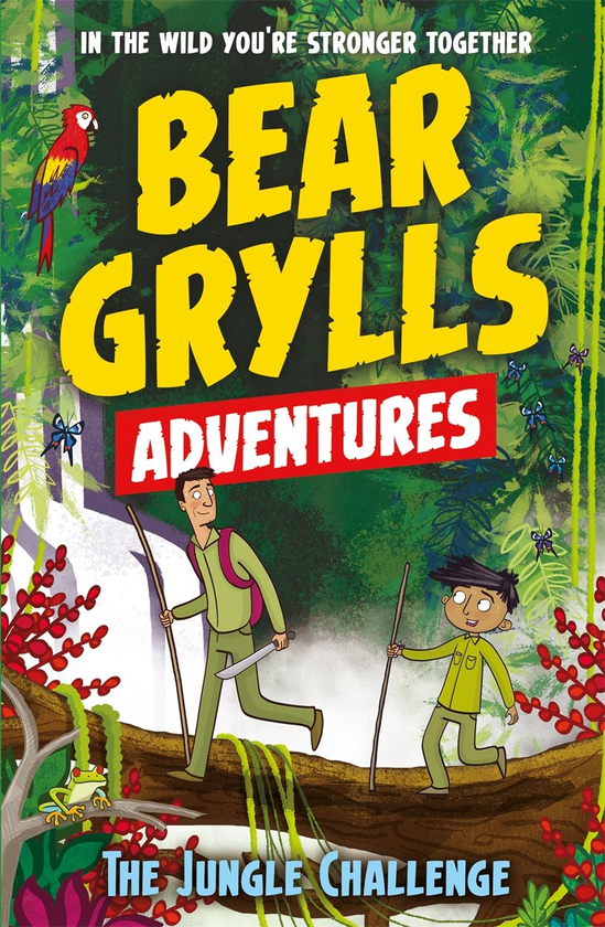 Бумажная книга «A Bear Grylls Adventure 3: The Jungle Challenge: by bestselling author and Chief Scout Bear Grylls», автор Беар Гриллс - фото №1