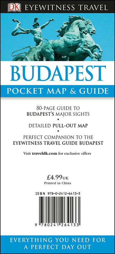 Паперова книга «Budapest Pocket Map and Guide» - фото №1