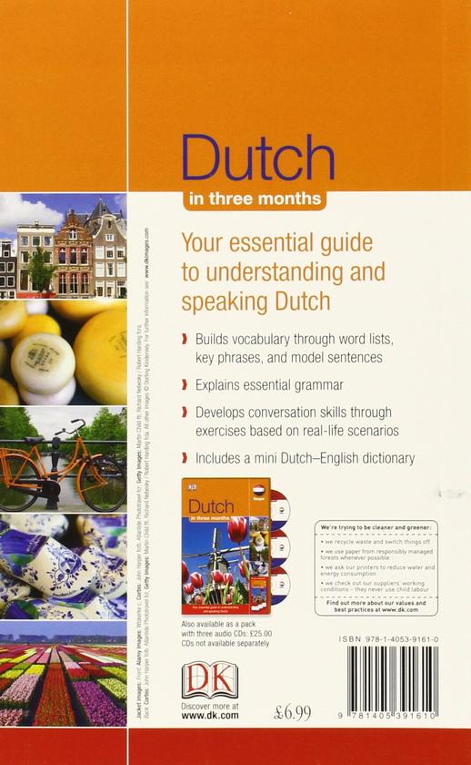 Бумажная книга «Dutch In 3 Months» - фото №1