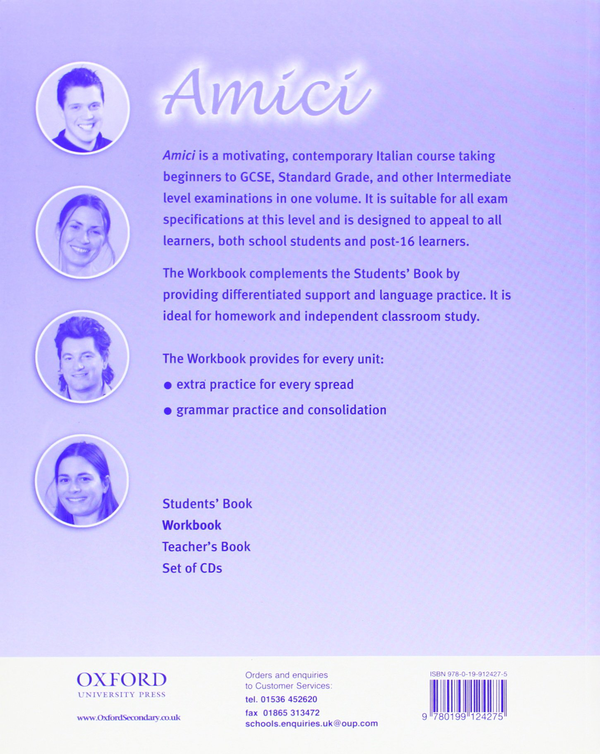 Бумажная книга «Amici: Workbook», автор Дерек Ост - фото №1