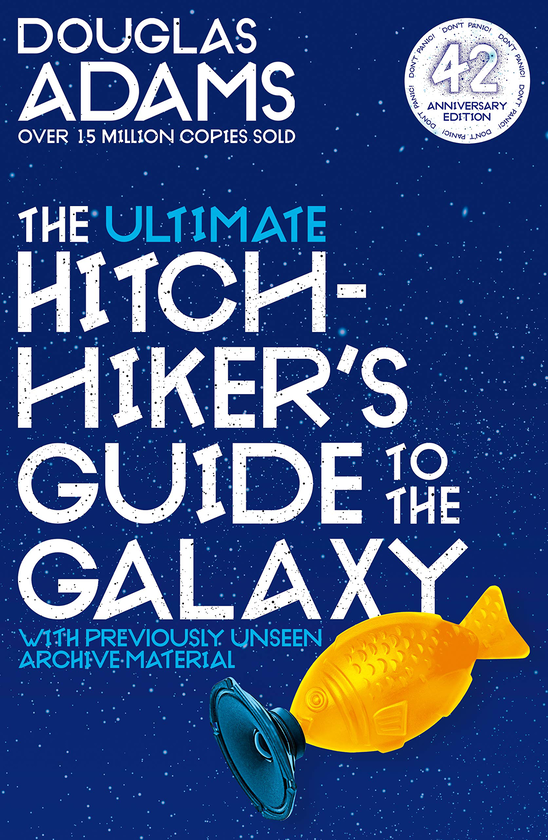 Паперова книга «The Ultimate Hitchhiker's Guide to the Galaxy: 42nd Anniversary Edition», автор Дуглас Адамс - фото №1