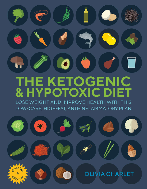 Паперова книга «The Ketogenic and Hypotoxic Diet», автор Олівія Шарлє - фото №1