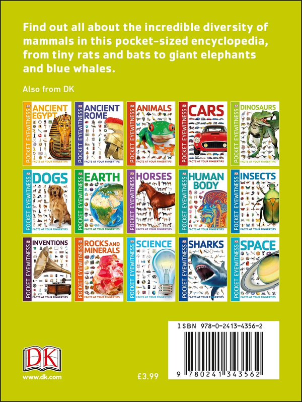 Бумажная книга «Mammals. Facts at Your Fingertips» - фото №1