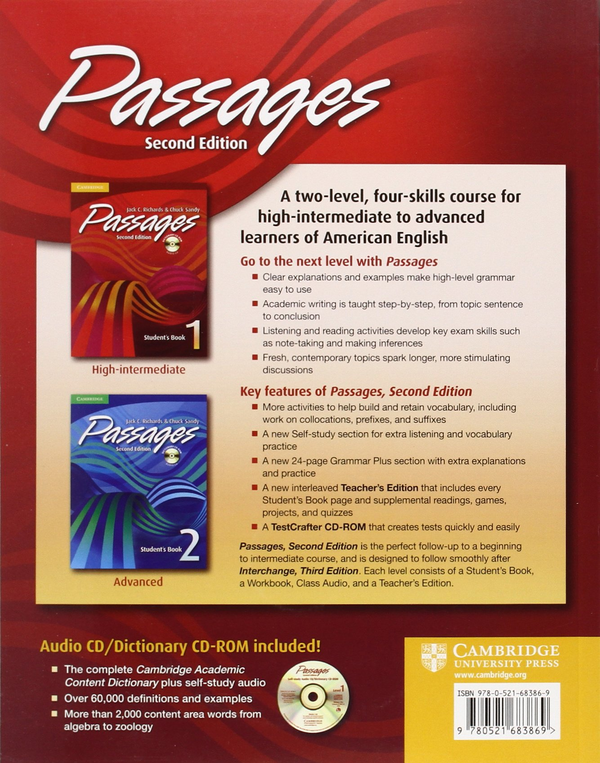 [object Object] «Passages Student's Book 1. An upper-level multi-skills course (+CD)», автор Джек С. Річардс - фото №2 - мініатюра