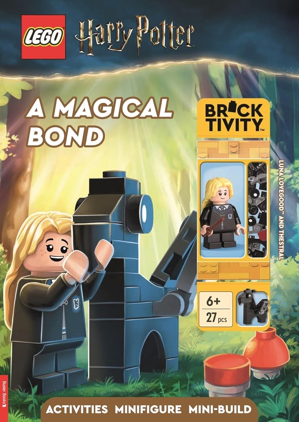 [object Object] «A Magical Bond Activity Book (with Luna Lovegood™ minifigure and Thestral mini-build)» - фото №1