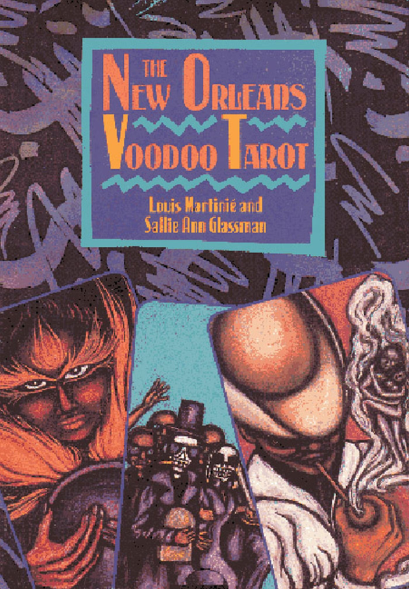 Паперова книга «The New Orleans Voodoo Tarot. Book and Tarot Card set», авторів Саллі Енн Глассман, Луїс Мартіні - фото №1