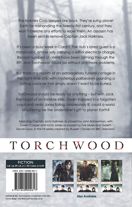 Бумажная книга «Torchwood: The Undertaker's Gift», автор Тревор Баксендейл - фото №1