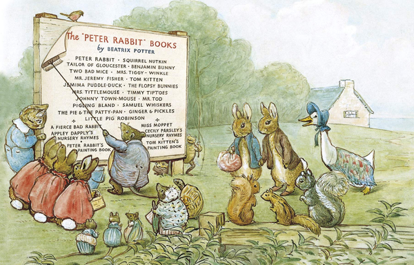 Паперова книга «The World of Peter Rabbit. A Box of Postcards», автор Беатріс Поттер - фото №1