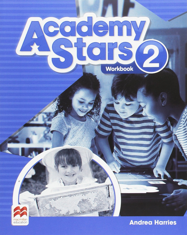 [object Object] «Academy Stars. Level 2. Workbook», автор Андреа Харріес - фото №1