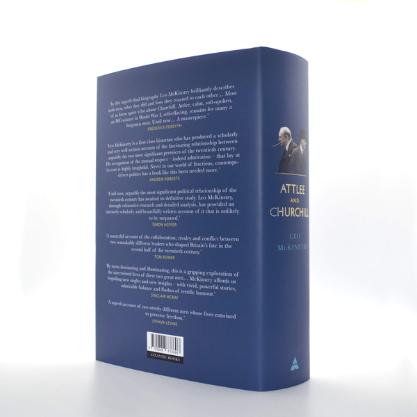 Паперова книга «Attlee and Churchill. Allies in War, Adversaries in Peace», автор Лео Маккінстрі - фото №1