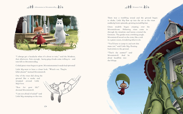 Паперова книга «Adventures in Moominvalley», автор Аманда Лі - фото №1