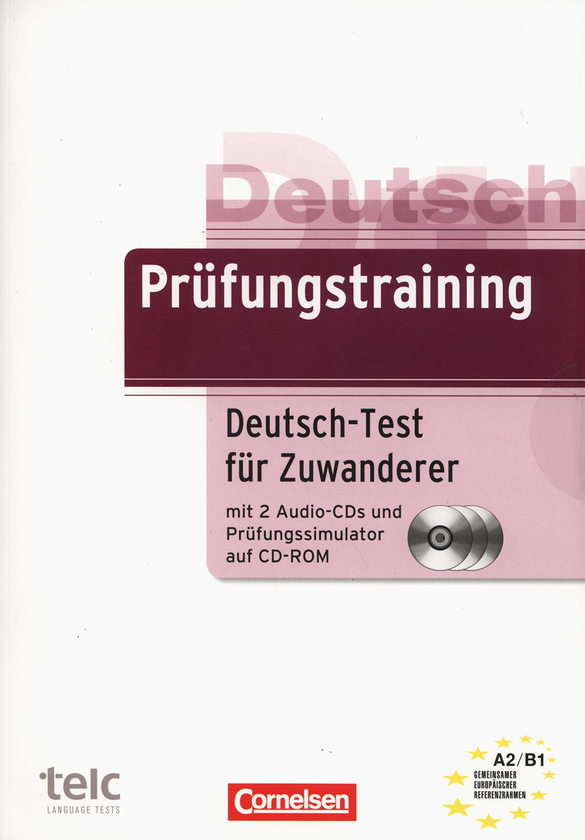 Паперова книга «Prufungstraining Daf: Deutsch-Test Fur Zuwanderer. Ubungsbuch (+CD)», автор Ганс-Юрген Герінгер - фото №1
