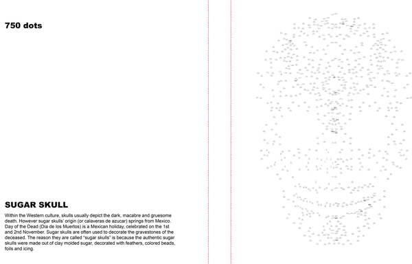 Паперова книга «Extreme Dot-to-dot - Day of the Dead: Create a Masterpiece, Line by Line» - фото №1