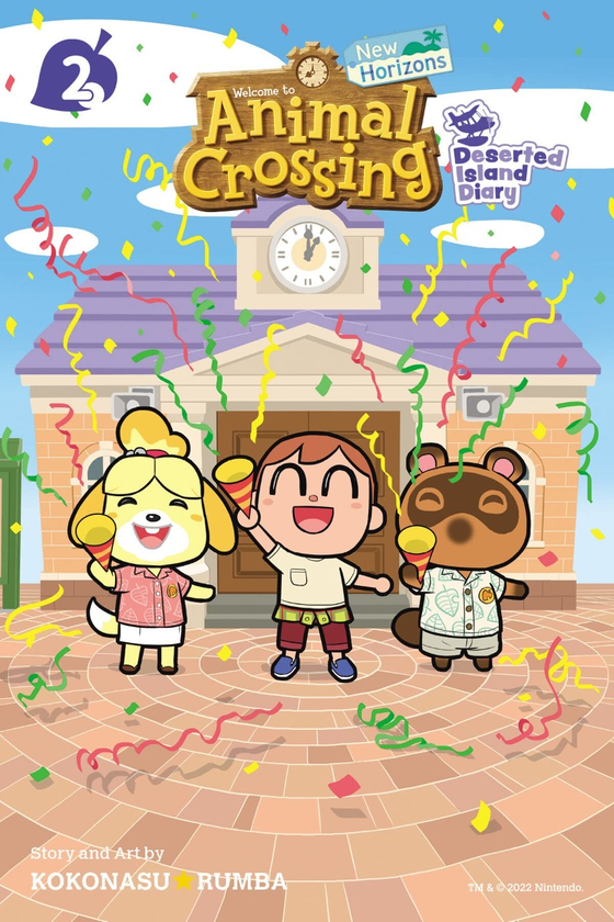 Паперова книга «Animal Crossing. New Horizons. Volume 2. Deserted Island Diary», автор Коконасу Румба - фото №1