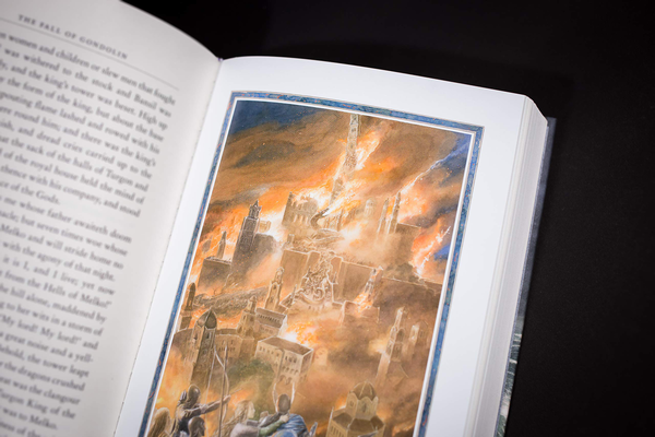 [object Object] «The Fall of Gondolin», автор Джон Р. Р. Толкін - фото №5 - мініатюра