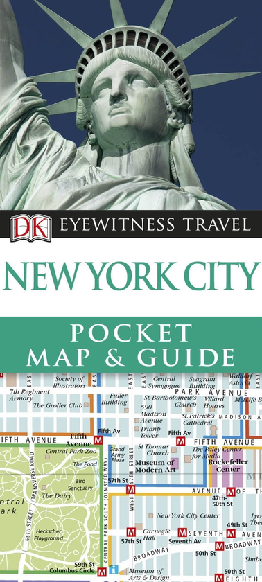 Бумажная книга «New York City Pocket Map and Guide» - фото №1