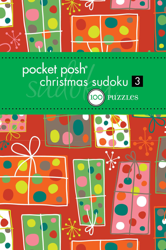 [object Object] «Pocket Posh Christmas Sudoku 3. 100 Puzzles» - фото №1
