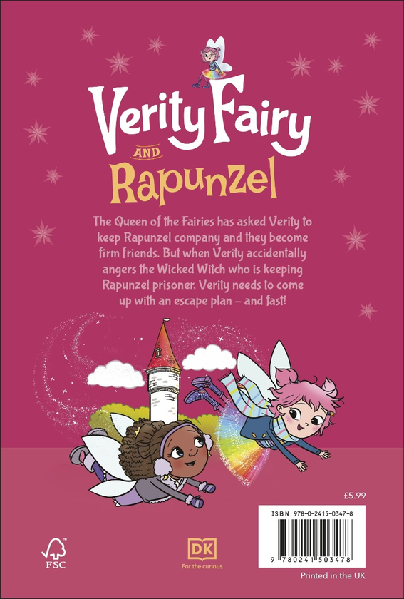 Бумажная книга «Verity Fairy. Rapunzel», автор Каролайн Уэйкман - фото №1