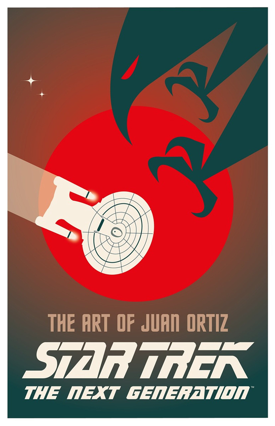 Бумажная книга «Star Trek: The Next Generation: The Art of Juan Ortiz», автор Хуан Ортис - фото №1