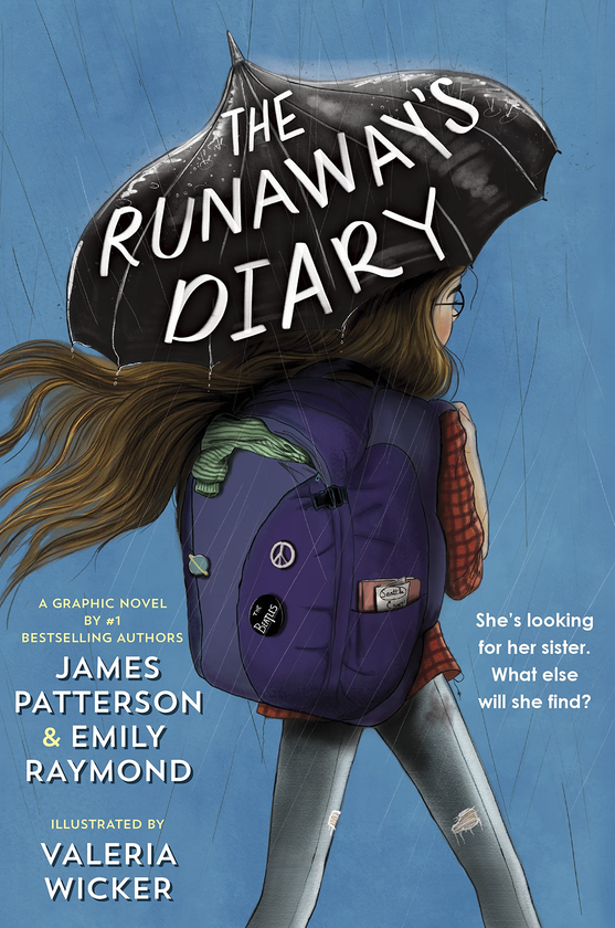 Паперова книга «The Runaway’s Diary», автор Джеймс Паттерсон - фото №1