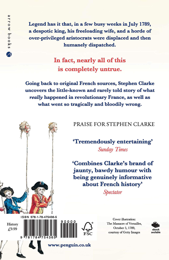 Паперова книга «The French Revolution and What Went Wrong», автор Стівен Кларк - фото №1
