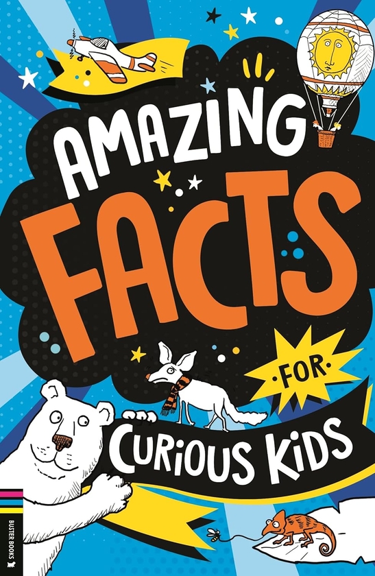 Бумажная книга «Amazing Facts for Curious Kids», автор Стив Мартин - фото №1
