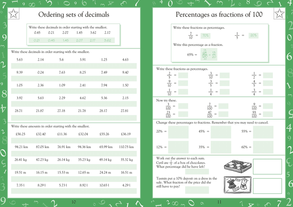 [object Object] «Maths Made Easy Ages 9-10 Key Stage 2 Advanced», автор Кэрол Вордерман - фото №3 - миниатюра