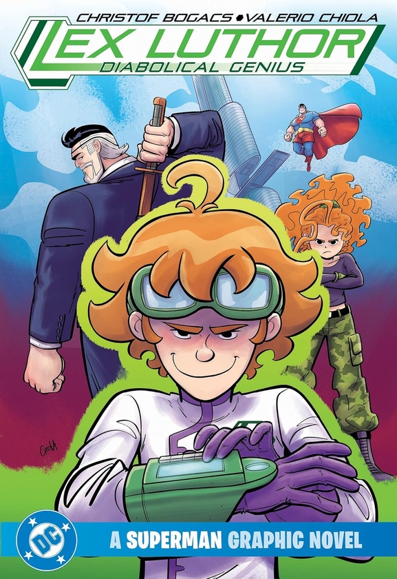Паперова книга «Lex Luthor: Diabolical Genius», автор Крістоф Богач - фото №1