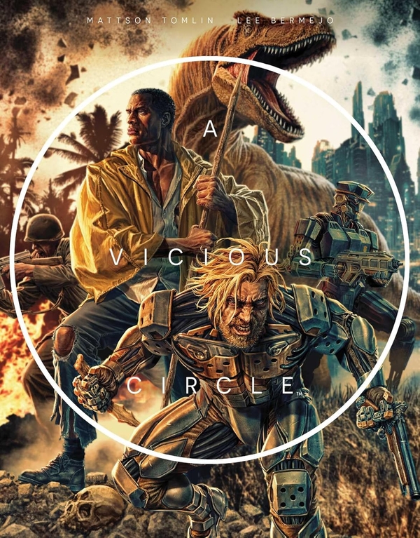 Паперова книга «A Vicious Circle», автор Меттсон Томлін - фото №1