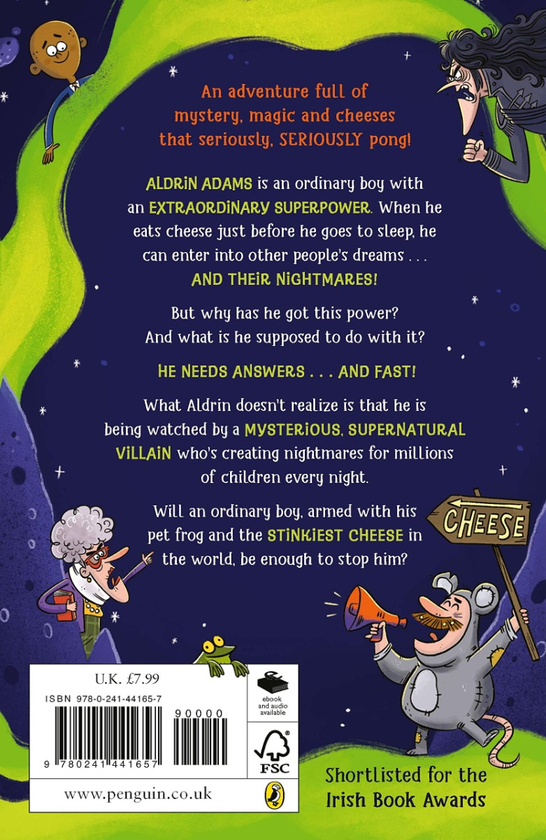 Бумажная книга «Aldrin Adams and the Cheese Nightmares», автор Пол Ховард - фото №1