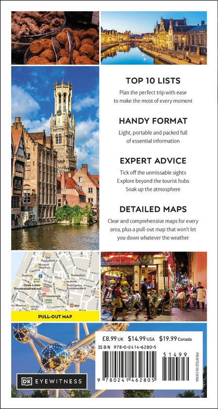 Паперова книга «Top 10 Brussels, Bruges, Antwerp and Ghent» - фото №1
