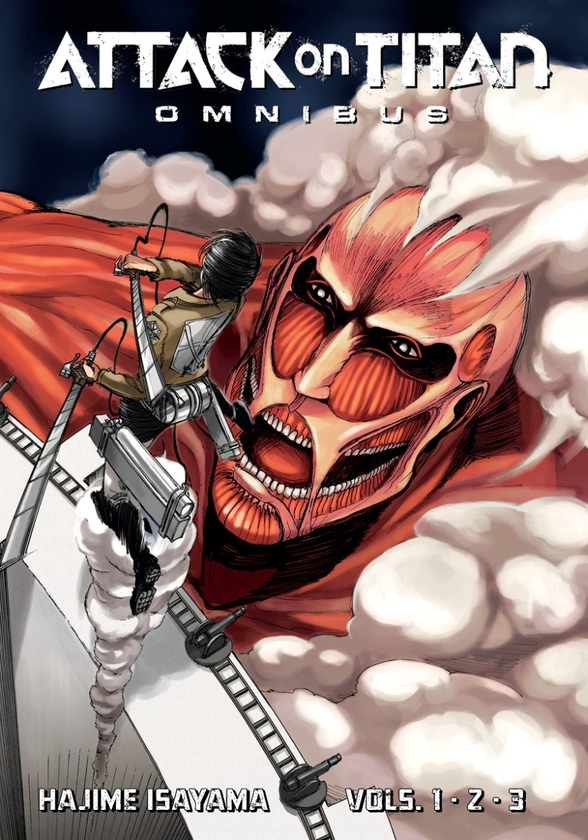 Бумажная книга «Attack on Titan Omnibus 1 (Vol. 1-3)», автор Хадзимэ Исаяма - фото №1