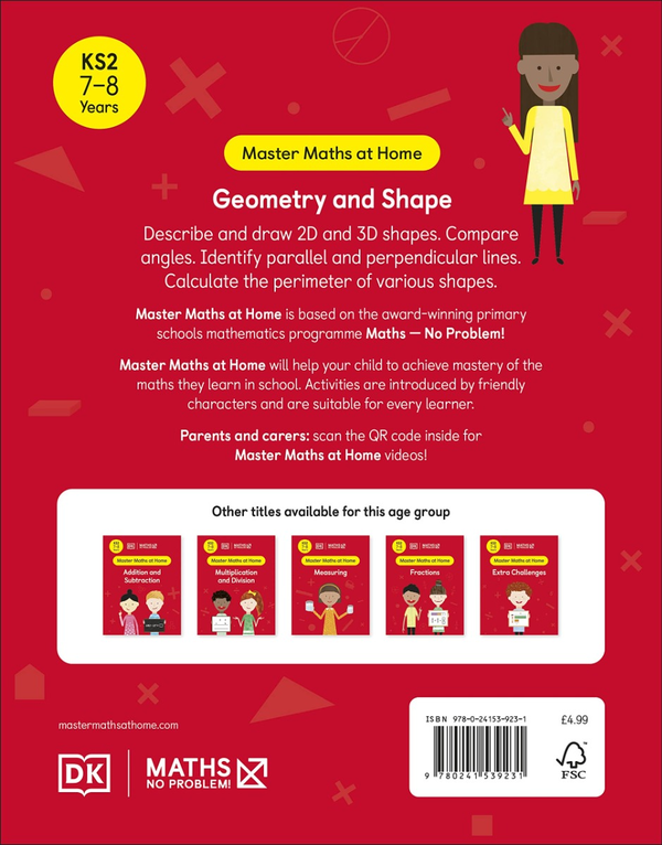 Бумажная книга «Geometry and Shape. Ages 7-8 (Key Stage 2)» - фото №1