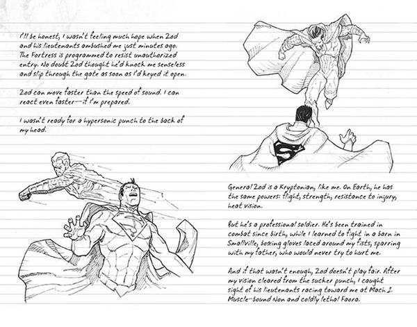 Бумажная книга «Superman. Hardcover Ruled Journal» - фото №1