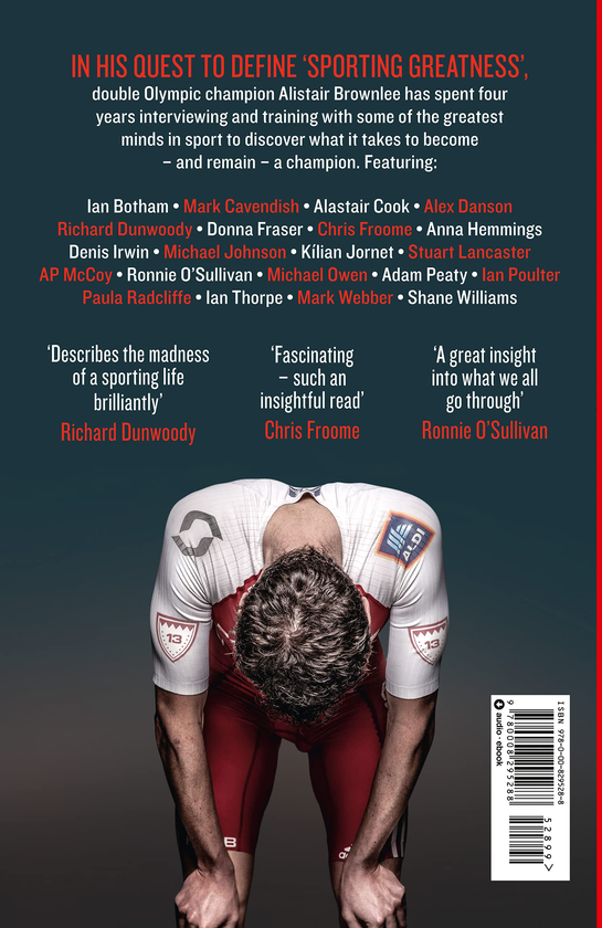 Паперова книга «Relentless. Secrets of the Sporting Elite», автор Алістер Браунлі - фото №1