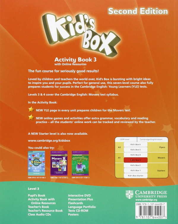 [object Object] «Kid's Box 3 Activity Book with Online Resources», авторов Кэролайн Никсон, Майкл Томлинсон - фото №2 - миниатюра