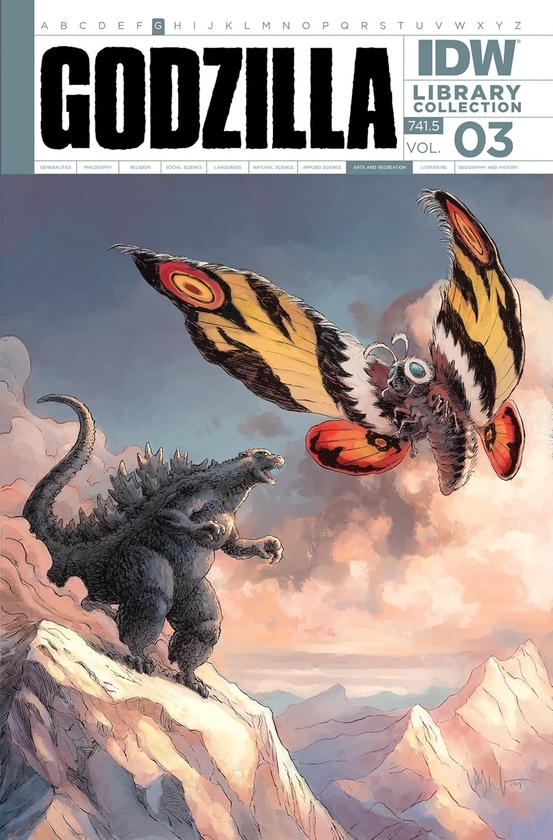 Бумажная книга «Godzilla Library Collection. Volume 3», авторов Дуэйн Сверчински, Саймон Гейн - фото №1