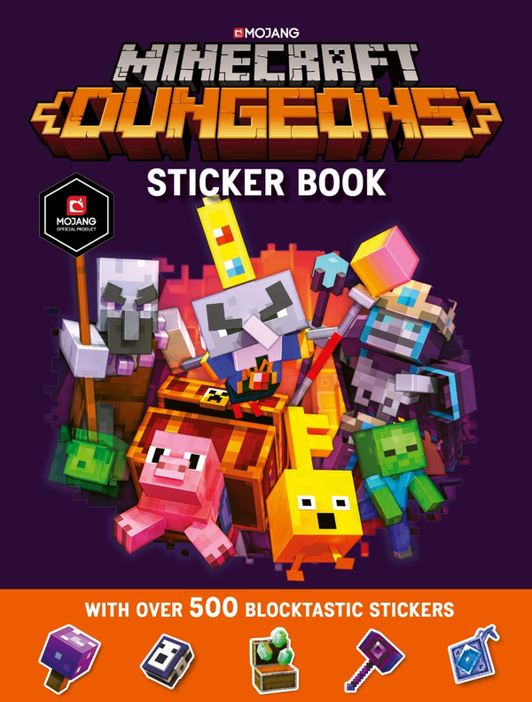 [object Object] «Minecraft Dungeons Sticker Book» - фото №1