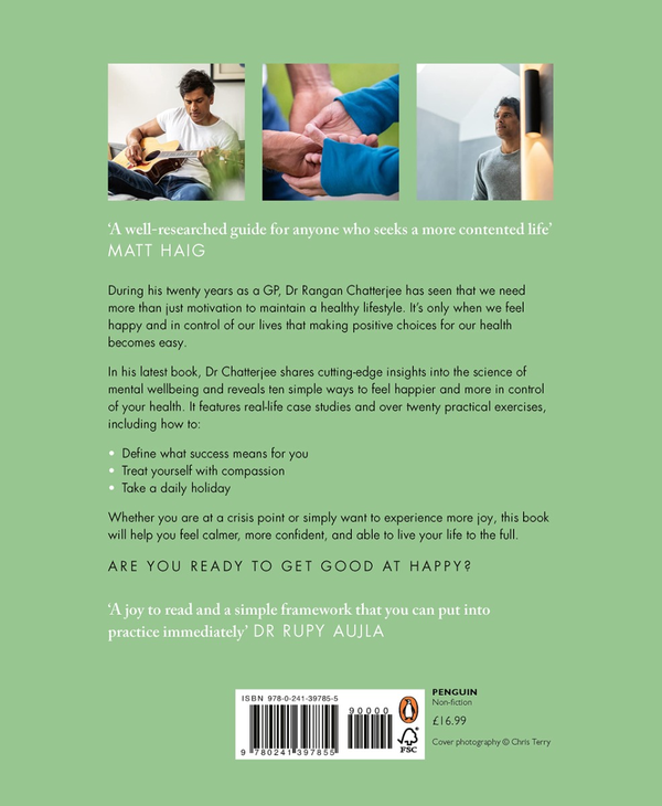 Бумажная книга «Happy Mind, Happy Life. 10 Simple Ways to Feel Great Every Day», автор Ранган Чаттерджи - фото №1