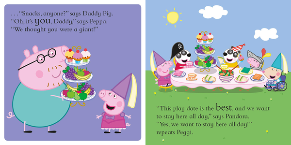 Бумажная книга «Peppa Pig. Peppa's Play Date» - фото №1