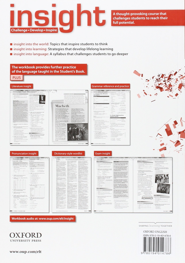 Паперова книга «Insight: Elementary Workbook + Online Practice », автор Кейт Хейвуд - фото №1