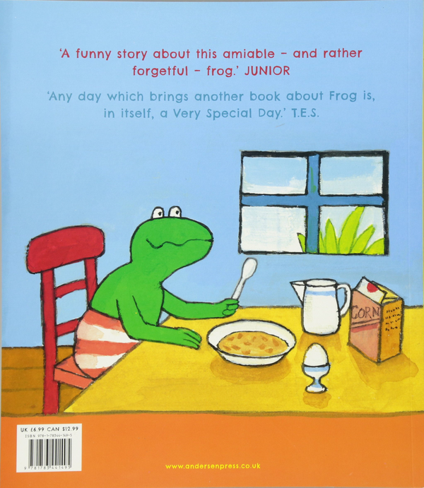 Бумажная книга «Frog and a Very Special Day», автор Макс Велтуис - фото №1