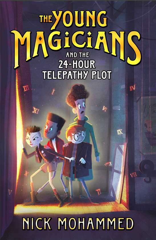 Паперова книга «The Young Magicians and the 24-Hour Telepathy Plot», автор Нік Мохаммед - фото №1