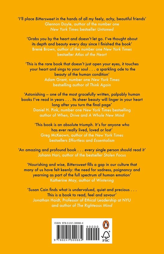 Бумажная книга «Bittersweet. How Sorrow and Longing Make Us Whole», автор Сьюзан Кейн - фото №1